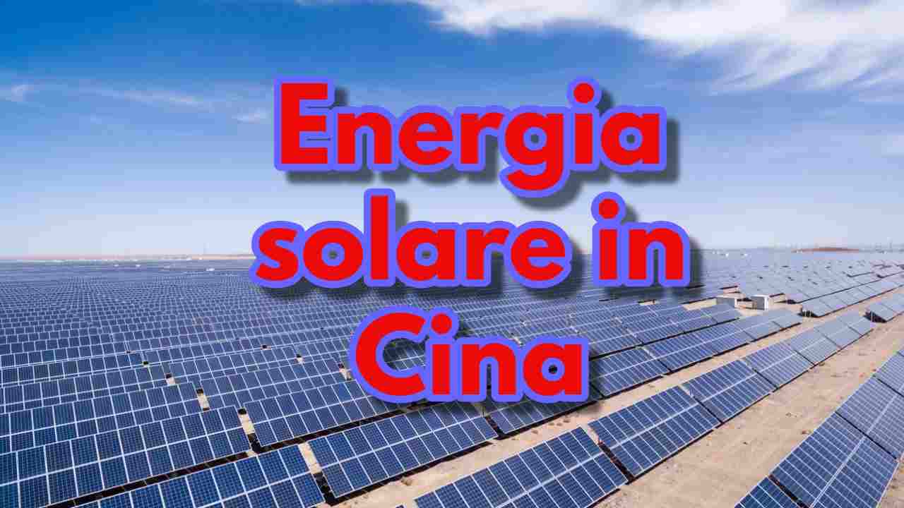 La Cina e l'energia solare
